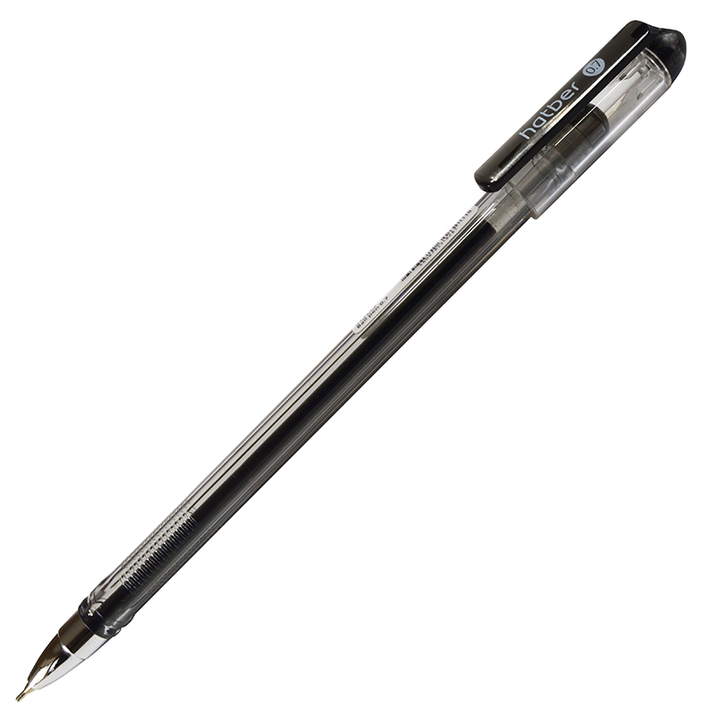 Ручка шариковая "Hatber Solo", 0,7мм., черная — Абсолют