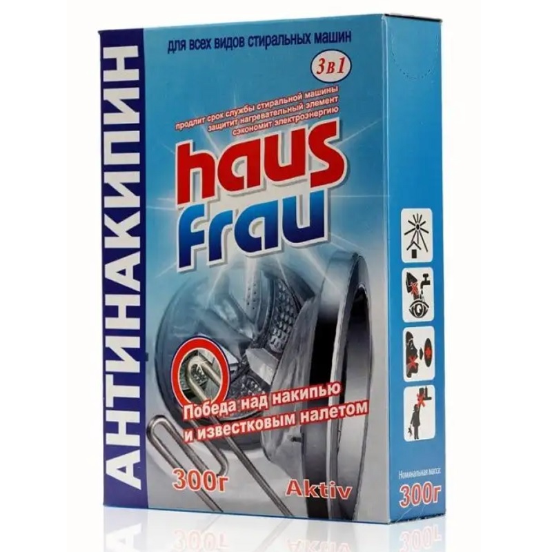 Порошок-Средство д/смягч.воды Haus Frau Антинакипин 300г