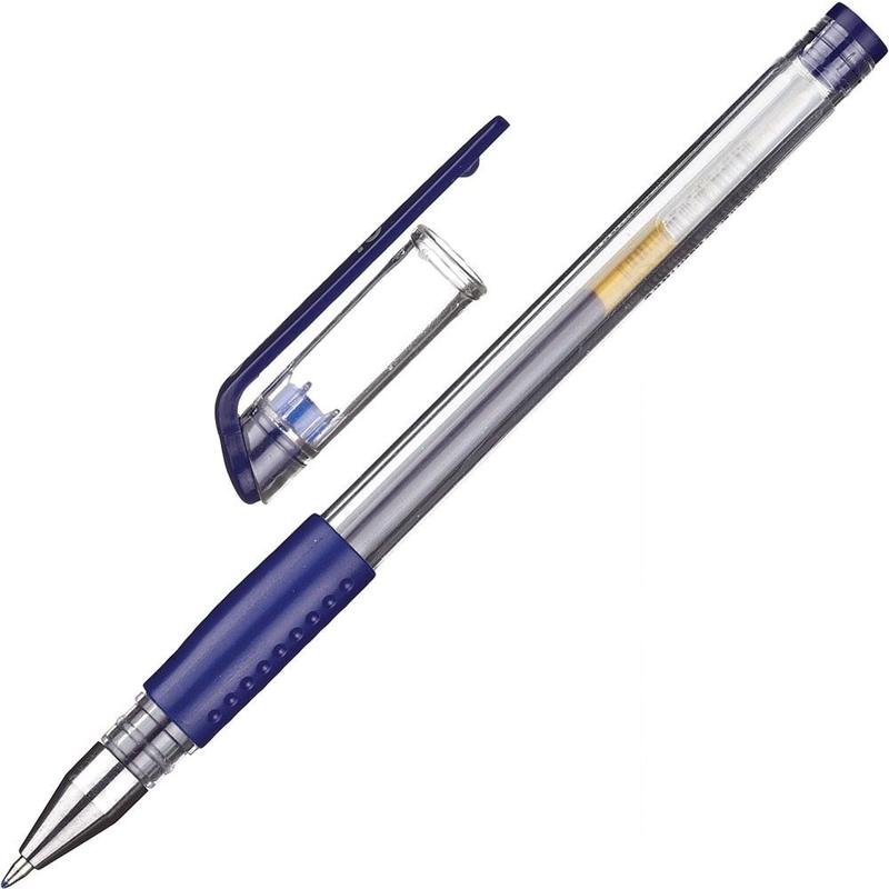 Ручка гелевая "Attache Gelios-010", 0.5мм., синяя — Абсолют