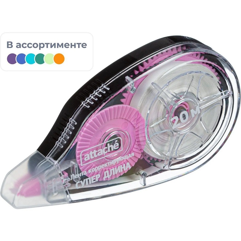 Корректор ленточный 5мм*20м Attache/12