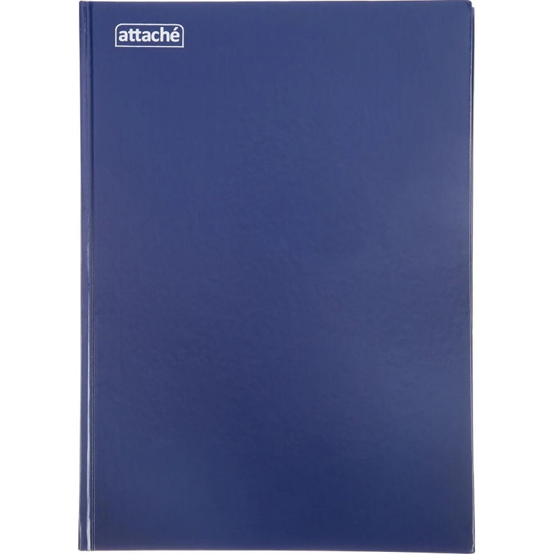 Книга учета  96л. клет., книжн., тверд. обл., ATTACHE А4, 208*288, син./10