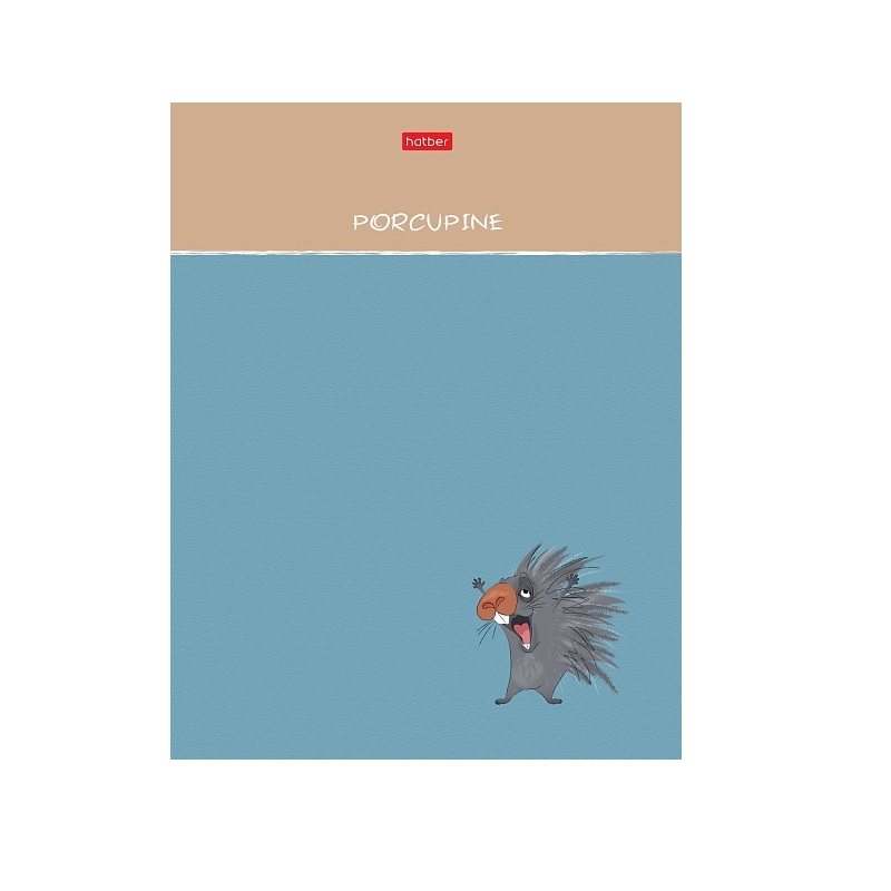 Тетрадь А5 на 4-х кольцах 120л. Хатбер"Колючее настроение"