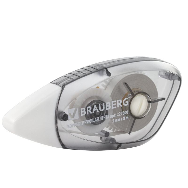 Корректор ленточный 5мм* 8м Brauberg Black&White/12