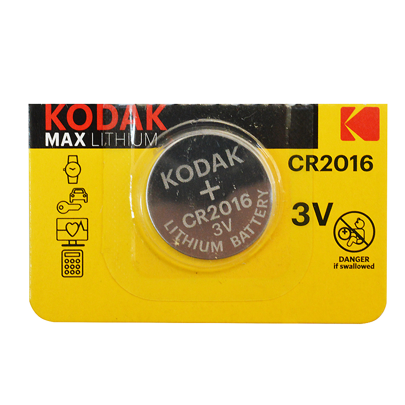 Эл.пит. 2016 CR Kodak MAX Lithium (1шт.)/5