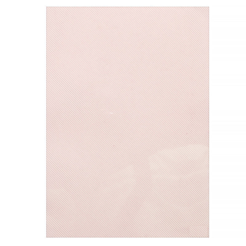 Обложкка для переплёта А4 пластик, 400 мкм, розовая, рифленая — Абсолют