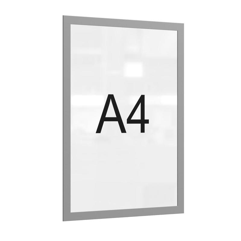 Рамка магнитная наст. Attache А4, серая/5