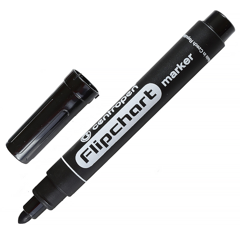 Маркер для флипчарта CentropenFlipchart 8550, черн.
