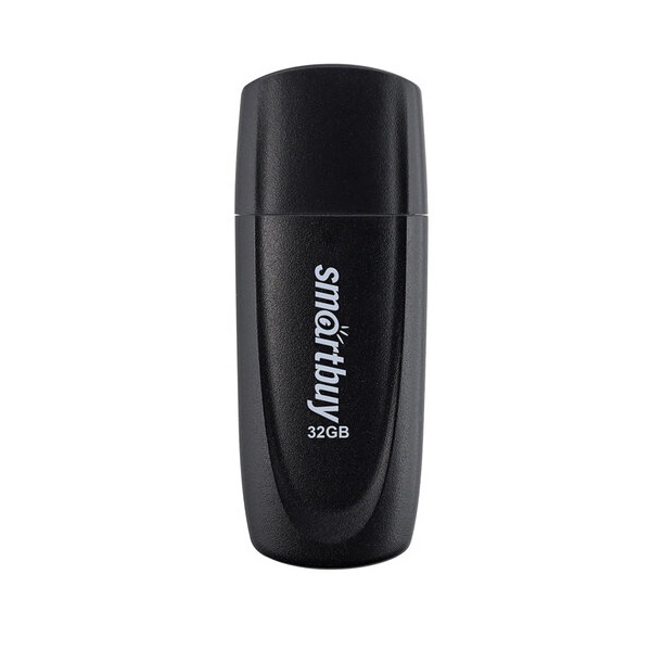 Память USB2.0 FlashDrive 32GB Smartbuy Scout, черный