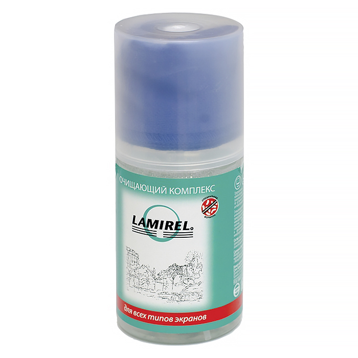 Набор чистящий Lamirel LCD/TFT спрей 200мл+салф микрофибр.