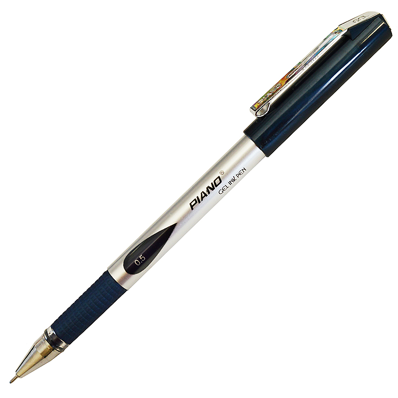 Ручка гелевая "Piano PG-817", 0.5мм., синяя — Абсолют
