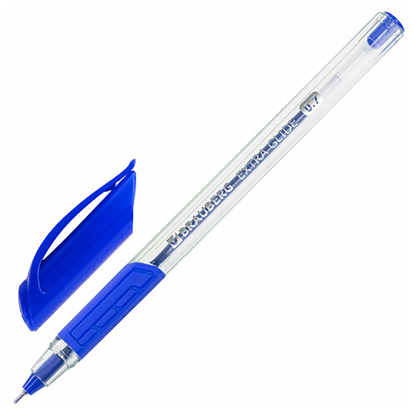 Ручка шариковая "Brauberg Extra Glide GT Tone", 0.7мм., синяя — Абсолют