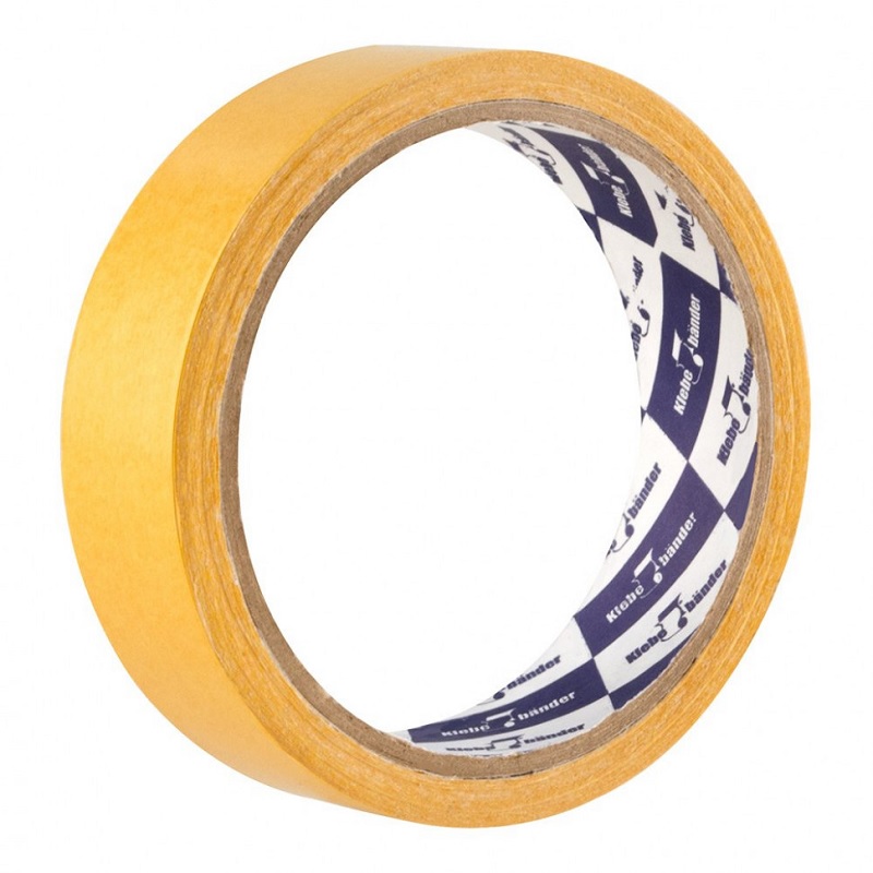 Скотч двусторонний 25 мм.*10 м прозр. полипропилен, Klebebander/12/72