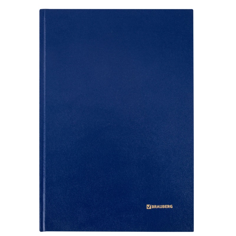 Книга учета  96л. клет., книжн., тверд. обл., офсет, Brauberg А4