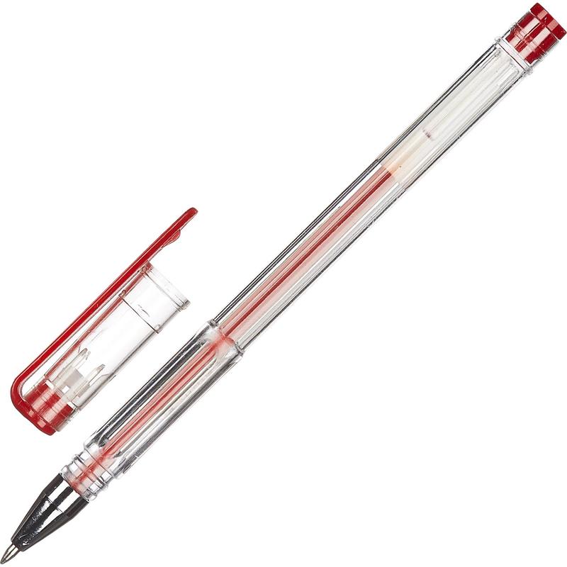 Ручка гел. красн. 0,5мм  Attache Omega/12