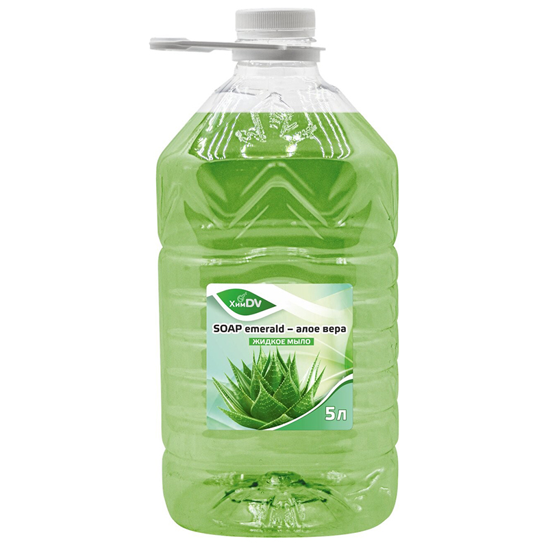 Мыло жидкое  5л. Крем-мыло  "Алоэ Вера"/4