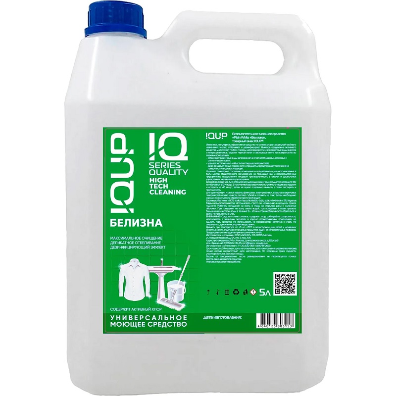 Отбеливатель 5 л Белизна IQUP 