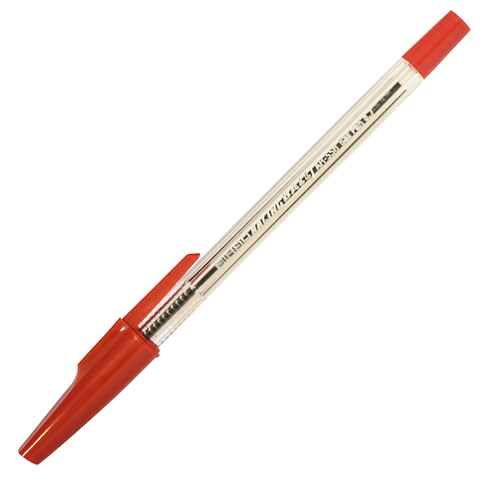 Ручка шариковая "AIHAO",  0,7 мм, красная — Абсолют