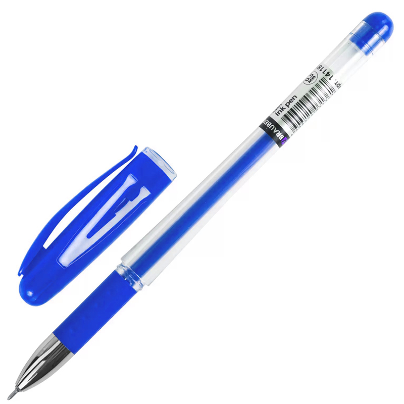Ручка гелевая "Brauberg Geller", 0.5мм., синяя — Абсолют