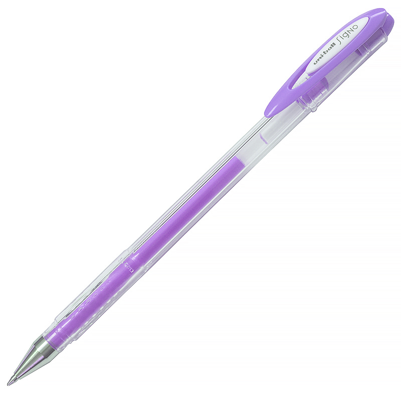 Ручка гелевая "Uni-Ball Signo" 0,7 мм., фиолетовая — Абсолют
