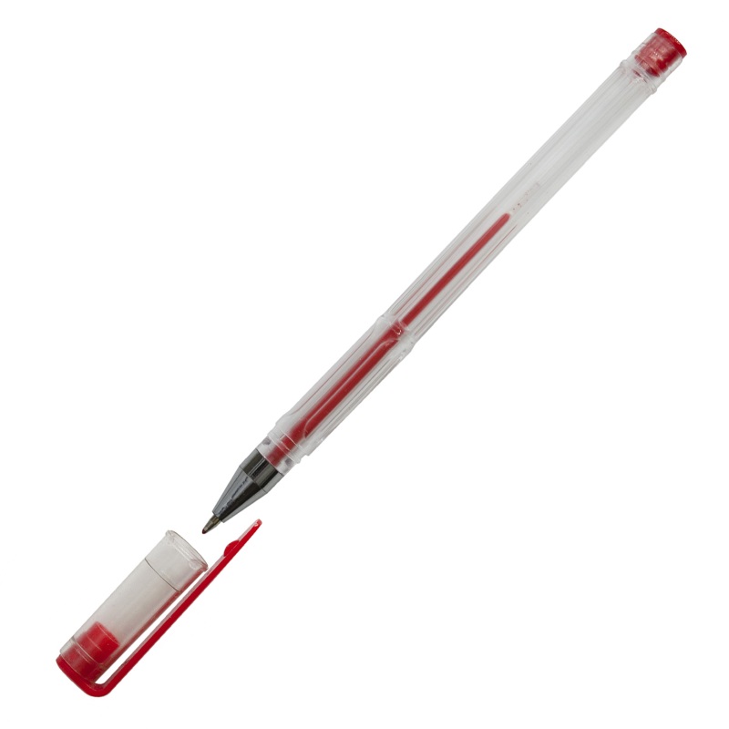 Ручка гелевая "Buro Laconic" 0.7мм., красная — Абсолют