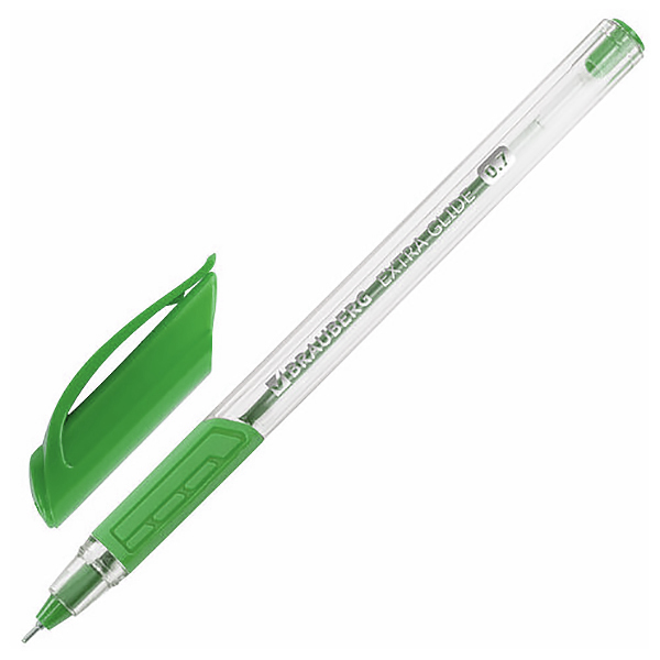 Ручка шариковая "Brauberg Extra Glide GT Tone", 0.7мм., зеленая — Абсолют