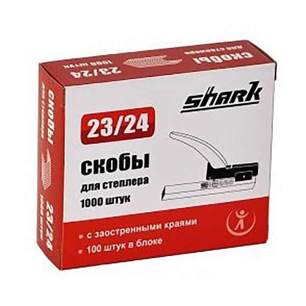 Скобы №23/24 Shark (200-220 л)