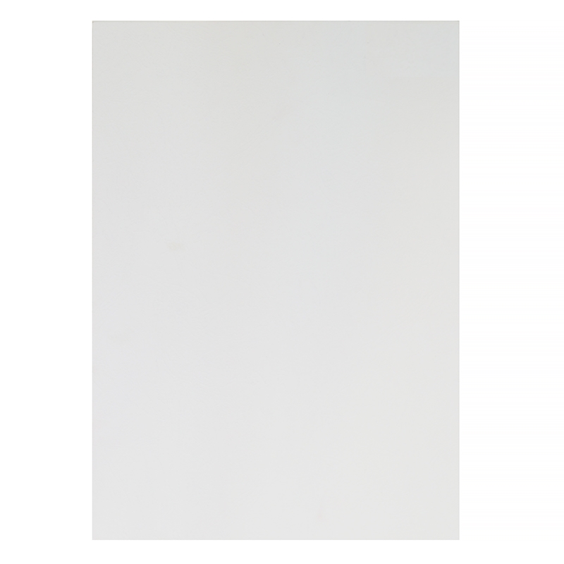 Обложкка для переплёта А4 картон, 230 г/м2, "кожа" белая — Абсолют
