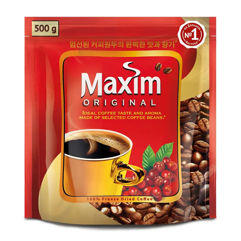 Кофе пакет 500гр Максим/6