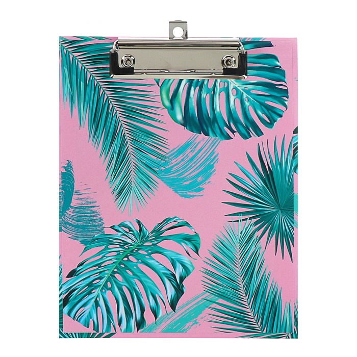 Планшет А5 Hatber,  ламинация, Тропические листья/24