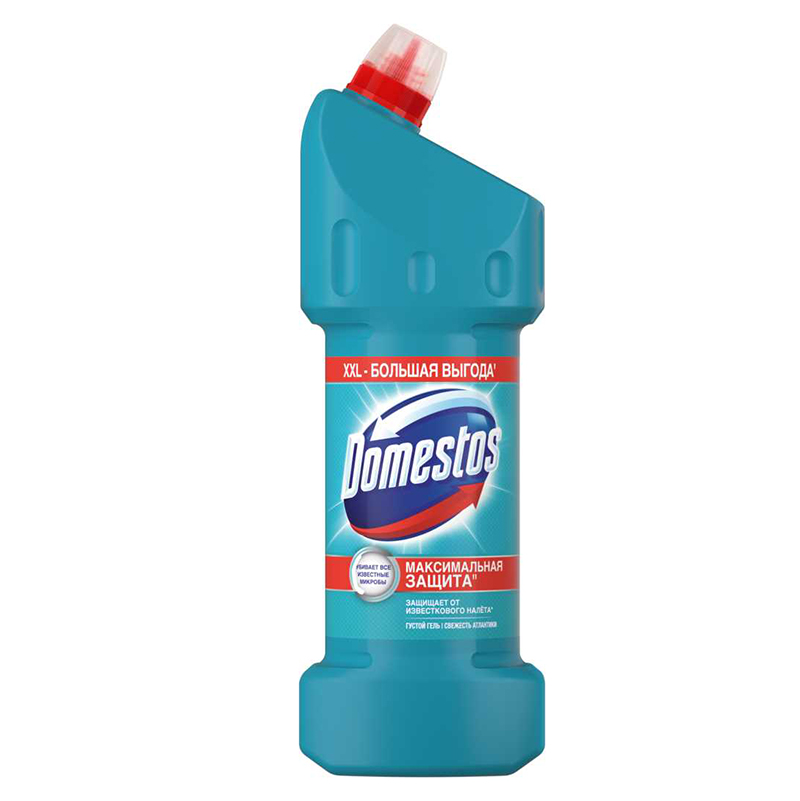 Чистящее средство "Domestos" 1,5л Свежесть Атлантики для унитаза/6