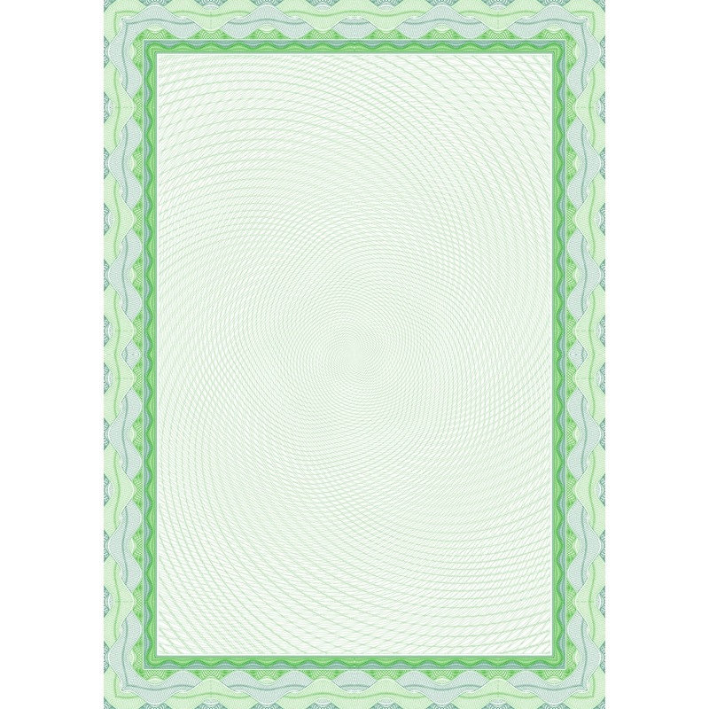 Бумага Decadry PC Paper Certific, 115гр., зелен.рамка, 25л.