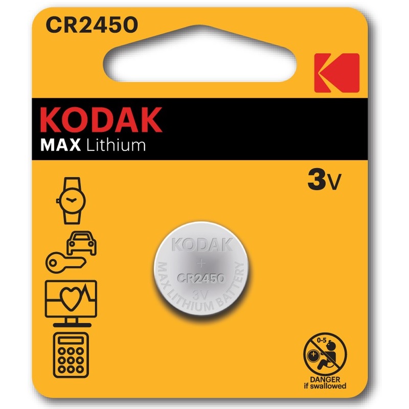 Эл.пит. 2450 CR Kodak MAX Lithium (1шт.)