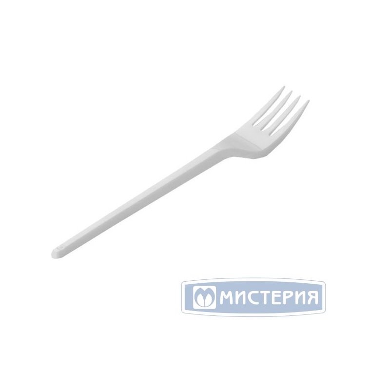 М/Вилка б. 16,5см компакт.уп.(100 шт.) Мистерия