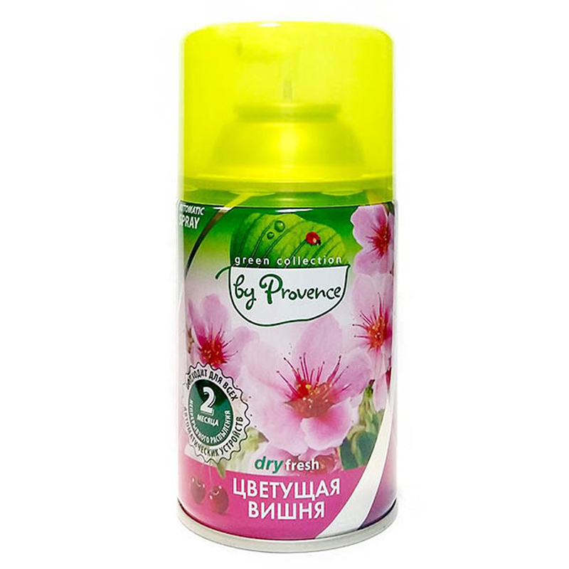 Сменный балон д/освежителя воздуха Provence, Цветущая вишня, 250мл