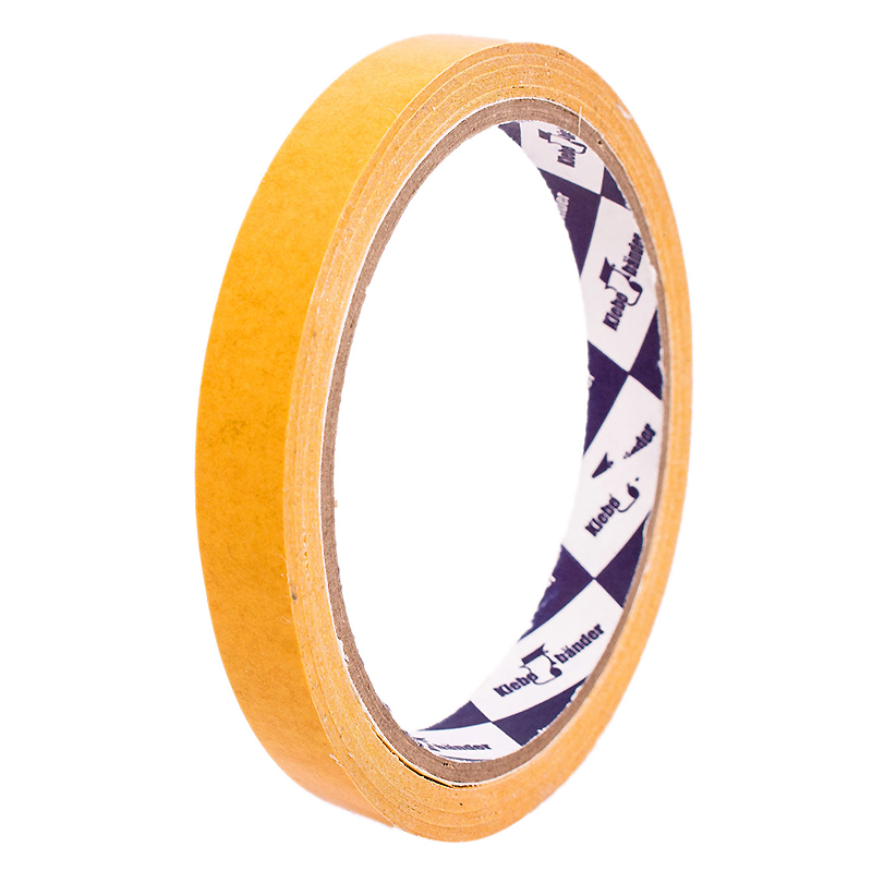 Скотч двусторонний 12 мм.*10 м прозр. полипропилен, Klebebander/24/144