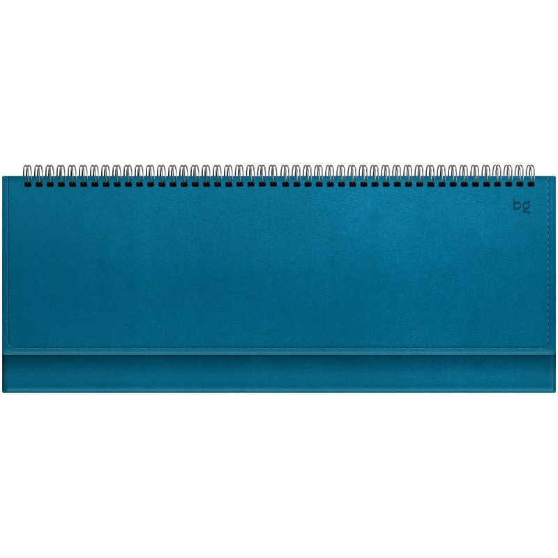 Планинг недат. 300х130, 56л., BG"Winner.Dark teal",бирюз,кожзам.